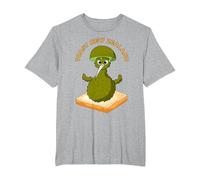 Toast Nueva Zelanda, Kiwi Bird Camiseta, Hombre Tallas Grandes, Gris Jaspeado, 6X Alto