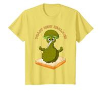 Toast Nueva Zelanda, Kiwi Bird Camiseta, Niños, Limón, 6 años