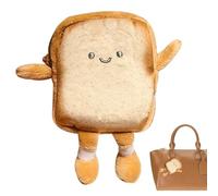 Toast Purse - Coin Purse | Card Holder | Carrying Case For Earbuds, Keychain Bag For Store Charging Cable, Coin And Card Holder, Small Purse For Keys And Coinss, Small Purse - Cute And Compact Purse