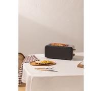 TOAST RETRO - Tostadora Para Rebanadas Anchas Negro & Grande