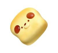 Toast Stress Toy | Anti estrés con Forma de Comida - Liberador de emociones para Adolescentes y Adultos | para Niños, Adolescentes, Adultos, Trabajo, Estudio, Hogar, Viajes, Regalos