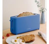 CREATE/TOAST STUDIO XL/Tostador de pan azul cobalto / 6 Niveles de potencia, bandeja recogemigas, termostato, descongelación, sistema de seguridad, 950W