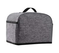 Toaster Cover - Durable Dustproof Fabric, Anti Fingerprint Material | Bread Machine Cover With Storage Slot For Toaster Appliance Protection, Cutter Tongs Spreader, Compact Kitchen Accessory