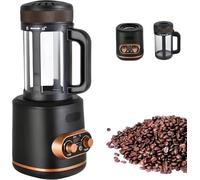 Toaster de café eléctrico, con ajuste de temperatura (0-240 ℃) y temporizador, máquina de tostado de café automático de aire 300 g de capacidad máxima, para la oficina en el hogar de la tienda de