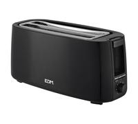Toaster Edm Double Slot Black 1400 W NUEVO