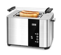 Toaster Inoxidable 850 W Ranura Ancha 2 Rebanadas LED & 7 Modos