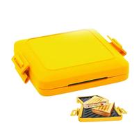 Toastie Maker Micros Munchy - Toastie Maker para microondas, tostadora para microondas, tostadora inalámbrica para microondas, tostadora con correas de silicona ajustables