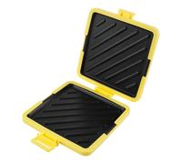 Toastie Sandwichera para microonda, tostadora para microondas con correas de silicona ajustables, sin electricidad, inalámbrica (amarillo)