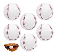 TOATELU 6 unidades de béisbol profesional de 9 pulgadas, cosidas a mano, pelotas de béisbol profesionales para adultos y jóvenes