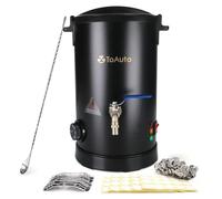TOAUTO WMF-5L - Fundidor de cera para hacer velas, olla de fusión de cera con boquilla de vertido más rápido y controlador de temperatura, sin obstrucciones y fácil de limpiar