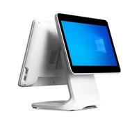 ToayNia Caja Registradora - Caja Registradora Inteligente Todo en Uno con Pantalla Táctil, con Windows 10 Pro - Caja Registradora Electrónica Comercial Dualscreen