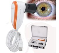 ToayNia Cámara De Iridología, Analizador De Cámara De Iridología, Detector De Iris USB, Analizador De Lámpara Izquierda/Derecha, Lente De Iris De Alta Definición De 5 Millones De Píxeles