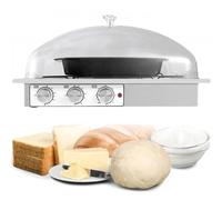 ToayNia con Calentador de Masa eléctrico,Base Antideslizante,Cuerpo de Acero Inoxidable,con Ajuste de Humedad/Temperatura/sincronización,para Hornear,fermentación,Bollos al Vapor 510 * 360 * 290mm