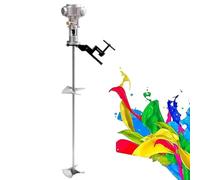 ToayNia Mezclador de Pintura neumático, agitador de Aire de Mano, agitador de Pintura con Clip para Barril de Tanque de 1/2 HP, Mezclador de paletas de Pintura, máquina mezcladora de revestimientos