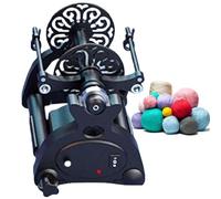 ToayNia Mini Rueca Eléctrica para El Hogar, Rueca De Lana, Rueda De Hilar De Gran Capacidad, con Ajuste De Avance Y Retroceso, 3 Carretes, 1 Pedal Black-A