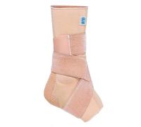 Aqtivo Skin Tobillera elástica con almohadillas maleolares de silicona y vendaje en 8 Talla L
