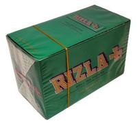 Tobacco Heaven - 3 papeles para cigarrillos verdes, 100 unidades por caja, papel de peso medio