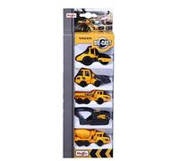 Tobar-1/72 Fresh Metal-Blister de 5 camions de chantier Volvo Auto Coche, Color Amarillo, Small (MayCheong Group M12375)