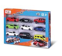 Tobar 11077 Maisto Fresh Metal - Paquete de 9 Piezas - Réplica de vehículo Coleccionable increíblemente Detallada, Multicolor