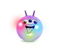 Tobar 29672 Pelota para Saltar con Luces, Color Fluo, Youth Large / 11-13