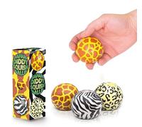 Tobar 38668 SCRUNCHEMS Safari Diddy Squish BALLS-3PK