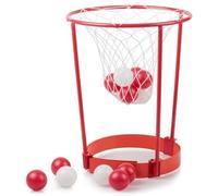 Tobar Classique Cesta de Baloncesto en la Cabeza, Color Rojo, Ajustable (27862)