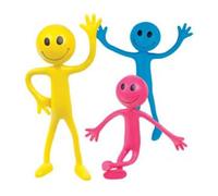 Tobar Figura de juguete flexible con forma de sonriente,