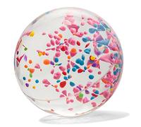 Tobar- Colour Storm Bouncy Ball Bola de Rebote de Color tormenta, Transparente, 1 Pack (12468)