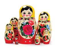 Tobar Russian Matryoshka Nesting Dolls (7 Pieces) Design/Color May Vary.