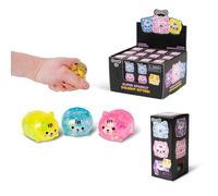 Tobar SCRUNCHEMS Diddy Squishy Kitties - Juguete antiestrés para estrés; Paquete de 3