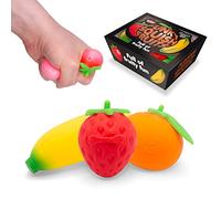 Tobar SCRUNCHEMS Funky SQUISH FRUITS - Pelota de juguete antiestrés