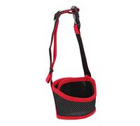 TOBBOMEY 1 Pc Bozal Uñas De Perro Equipo Juguete Pata Cachorro Mascota Bálsamo Prevenir Masticar Amortiguar Masticador Pasta De para Perros Perro Tejonero Boca Nylon Rojo