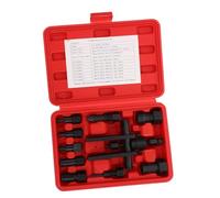 TOBBOMEY 10 Piezas Kit Extractor de Rodamientos Motocicleta con Caja Herramienta Resistente y Duradera para Desmontaje y de Cojinetes