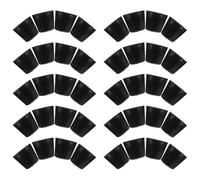 TOBBOMEY 100 Unidades Bolsa de Cultivo Nutritiva Negra PE con Drenaje para Plántulas y Plantas Suculentas Bolsas Redondas para Germinación y Maceteros Exteriores para Balcón y Jardín