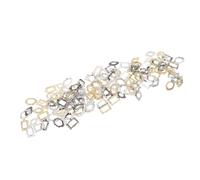 TOBBOMEY 120 Piezas Miniature Vintage Picture Frames Retro Micro Dollhouse Accessories For DIY Crafting Alloy Tiny Photo Frame Ornaments For Mini Gallery Collections