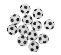 TOBBOMEY 16 Piezas Pelotas de Futbolín Mini para Mesa de Futbolín Bolas de Recambio Pequeñas para Fútbol de Mesa Accesorios para Infantiles y Entretenimiento Interiores