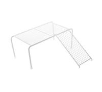 TOBBOMEY 1juego Rack Metálico para De con Escalera De Alimentación De Hierro para Pollos para El y De