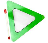 TOBBOMEY 1juego Tambor Triangular Infantil De Percusión Profesional Instrumento Baquetas para Celebraciones y Aprendizaje Musical