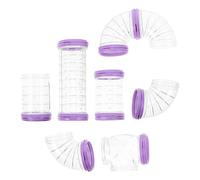 TOBBOMEY 1juego Tubo para Hámster Túneles Externos para Jaula Expansor De Espacio Laberinto para Mascotas para Hámsters y Jerbos