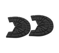 TOBBOMEY 1par Taloneras Antideslizantes De Goma Para Reparación De Calzado De Reemplazos Compactos Para Talones Compatible Zapatillas De Deporte y Baloncesto