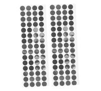 TOBBOMEY 2 hojas Pegatinas Adhesivas Nano Clicker para Pantallas de Teléfonos y Tablets Unidades Puntos Adhesivos Removibles con Alta Fijación y Transparencia para Mayor Estabilidad y