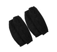 TOBBOMEY 2 Manguitos Impermeables y Antiaceite para Brazos de Trabajo de Cubiertas Protectoras de PU Negro Mangas Flexibles y Duraderas para Limpieza Cocina y Jardinería