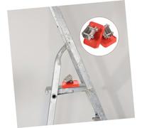TOBBOMEY 2 piezas Almohadillas Antideslizantes para Patas de Escalera Unidades Protección Reforzada Accesorio Estable para Escaleras Manuales Tacos de Seguridad para Suelo