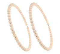 TOBBOMEY 2 Piezas Base de Wreath de Madera para Decoración Multifuncional Guirnalda Madera para Colgar Pared y Proyectos Sueños