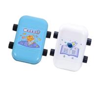 TOBBOMEY 2 piezas Sello Matemáticas Resistente al Desgaste Compacto y Reutilizable con Problemas Aritméticos Resta Multiplicación y División para Estudiantes y Material Escolar