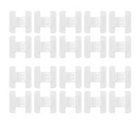 TOBBOMEY 20 Cerraduras de Seguridad para Armarios Infantiles Pestillos Adhesivos para Puertas y Cajones Protección Antipinchazos para Cocina y Habitación Juego de 20 Unidades