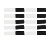 TOBBOMEY 20 Piezas Anillos de Silicona para Correas de Reloj Resistentes al Agua y Sudor Retén Flexible y Antideslizante para Smartwatch Sujetadores Ajustables para Uso Deportivo y Diario