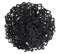 TOBBOMEY 200 piezas Ganchos Abs para Fijar Fundas de Asiento de Coche Gancho S para Accesorios de Tapicería Automotriz Fácil Instalación y Resistente para Cojines