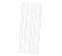 TOBBOMEY 20piezas Tubos De Plástico Reutilizables Para Esencial Inhaladores Nasales Recargables Para Aliviar Congestión y Disfrutar Aromaterapia Casa Trabajo