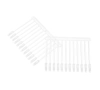 TOBBOMEY 24piezas Limpiadores Adhesivos Para Oídos Herramienta Limpieza Profunda De Cerumen Kit De Cuidado Auditivo Transparente Para Uso Casa y